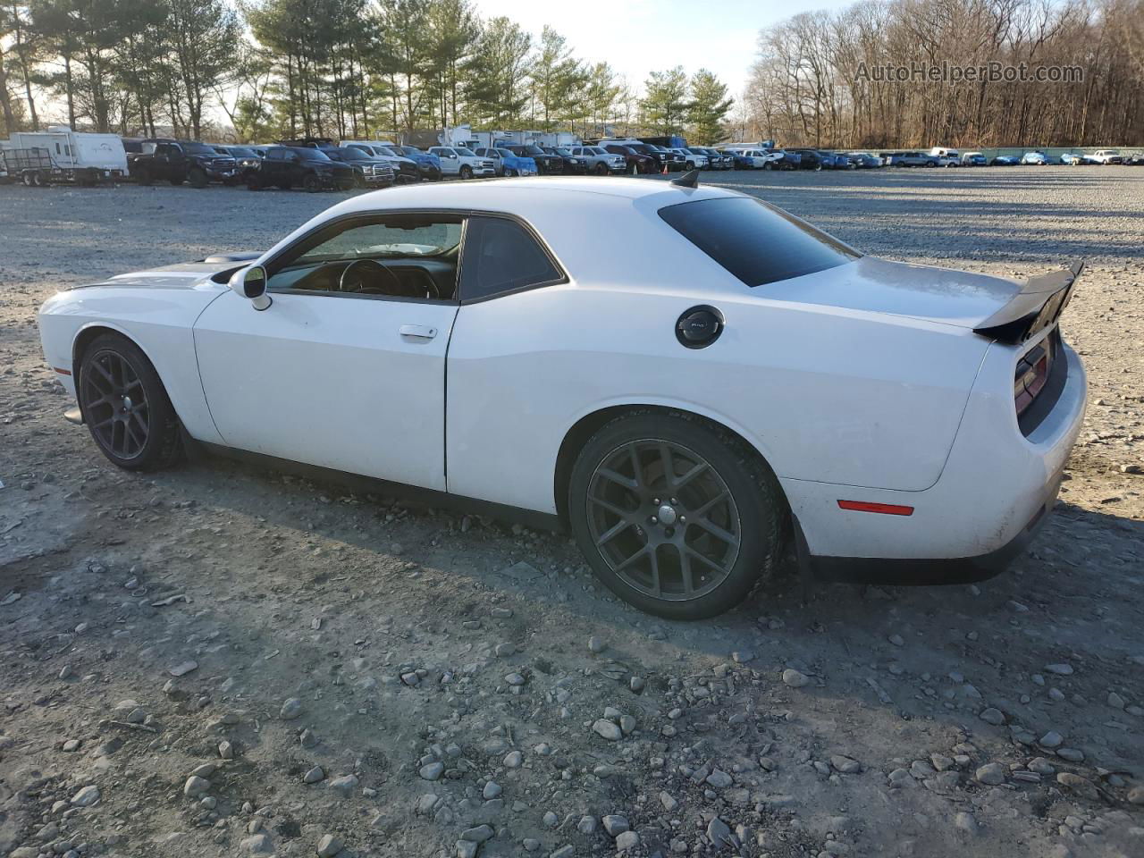 2016 Dodge Challenger R/t Scat Pack White vin: 2C3CDZFJXGH254945