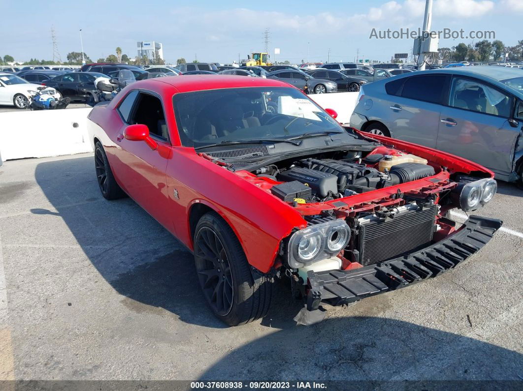 2016 Dodge Challenger R/t Scat Pack Red vin: 2C3CDZFJXGH255724