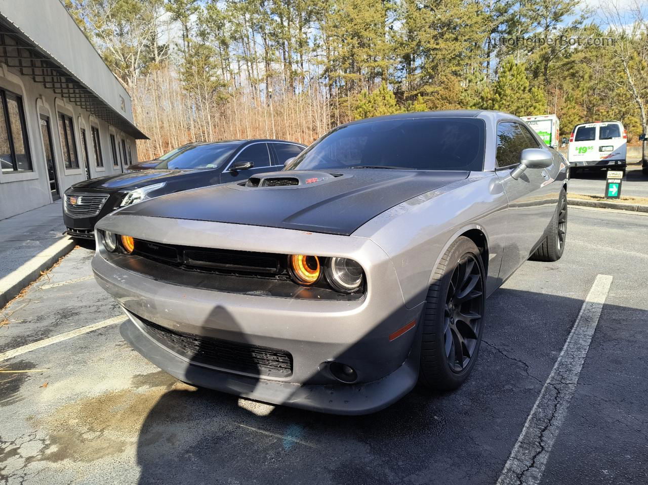 2016 Dodge Challenger R/t Scat Pack Silver vin: 2C3CDZFJXGH288738