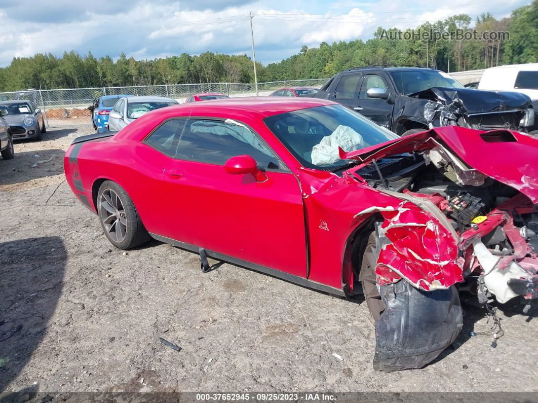 2016 Dodge Challenger R/t Scat Pack Red vin: 2C3CDZFJXGH289730