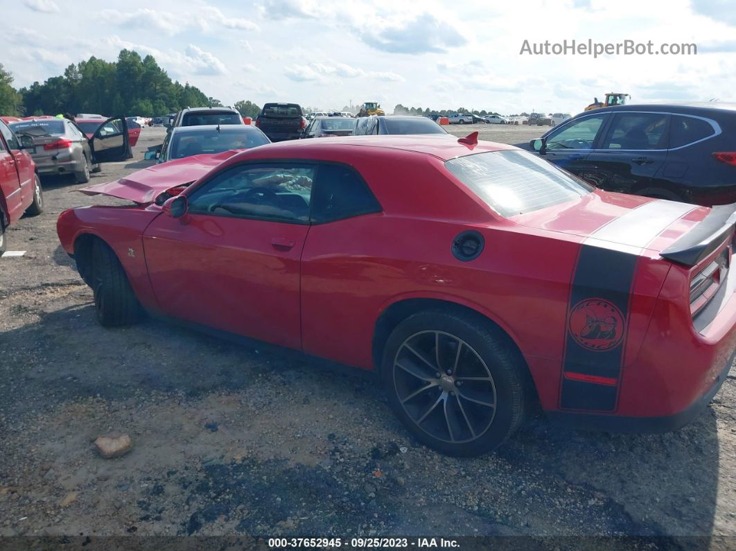 2016 Dodge Challenger R/t Scat Pack Red vin: 2C3CDZFJXGH289730