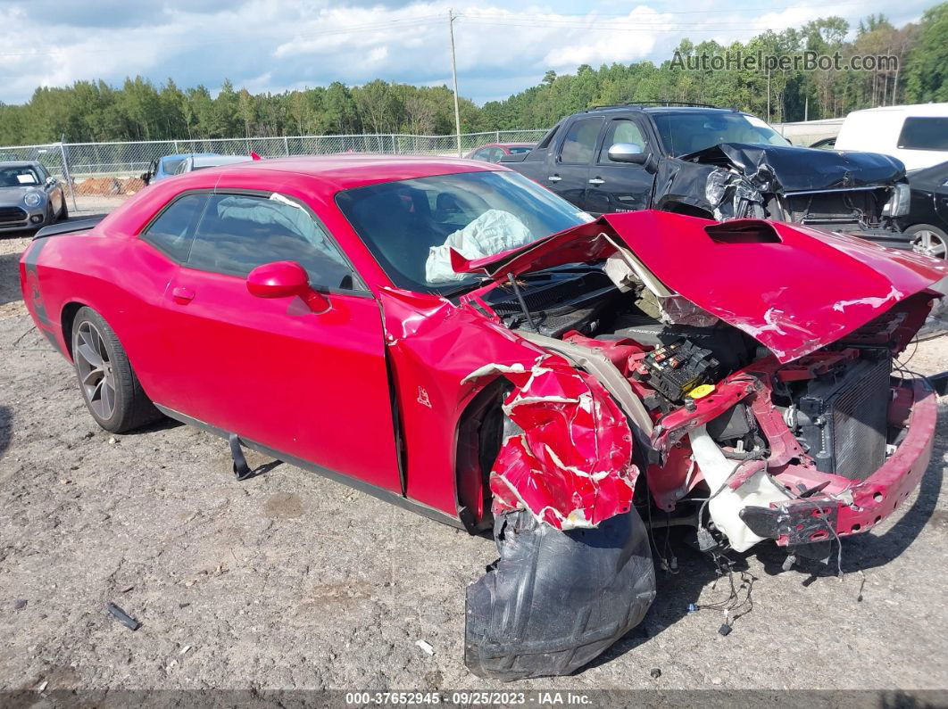 2016 Dodge Challenger R/t Scat Pack Red vin: 2C3CDZFJXGH289730