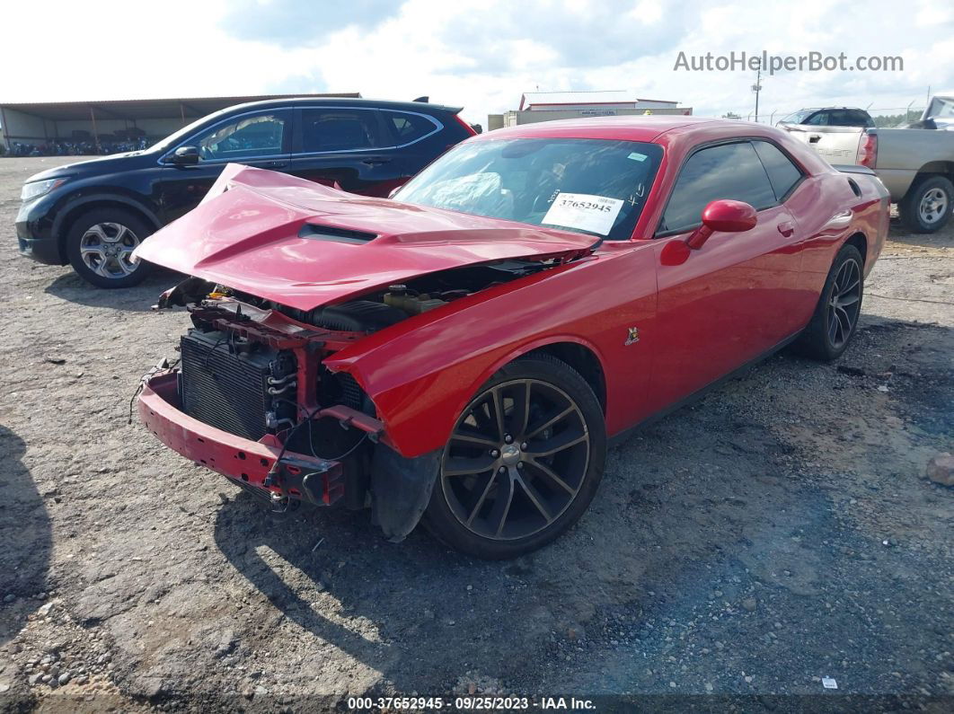 2016 Dodge Challenger R/t Scat Pack Red vin: 2C3CDZFJXGH289730