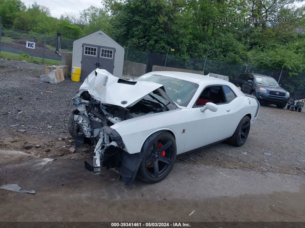 2017 Dodge Challenger R/t Scat Pack White vin: 2C3CDZFJXHH535287