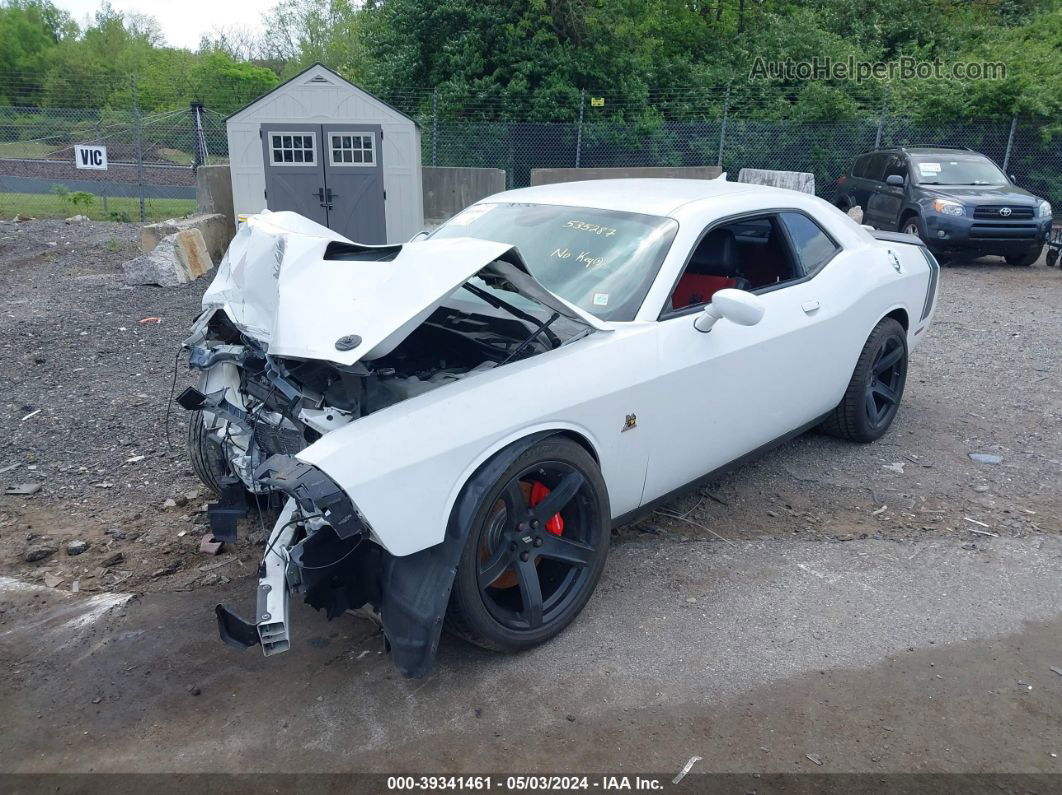 2017 Dodge Challenger R/t Scat Pack White vin: 2C3CDZFJXHH535287