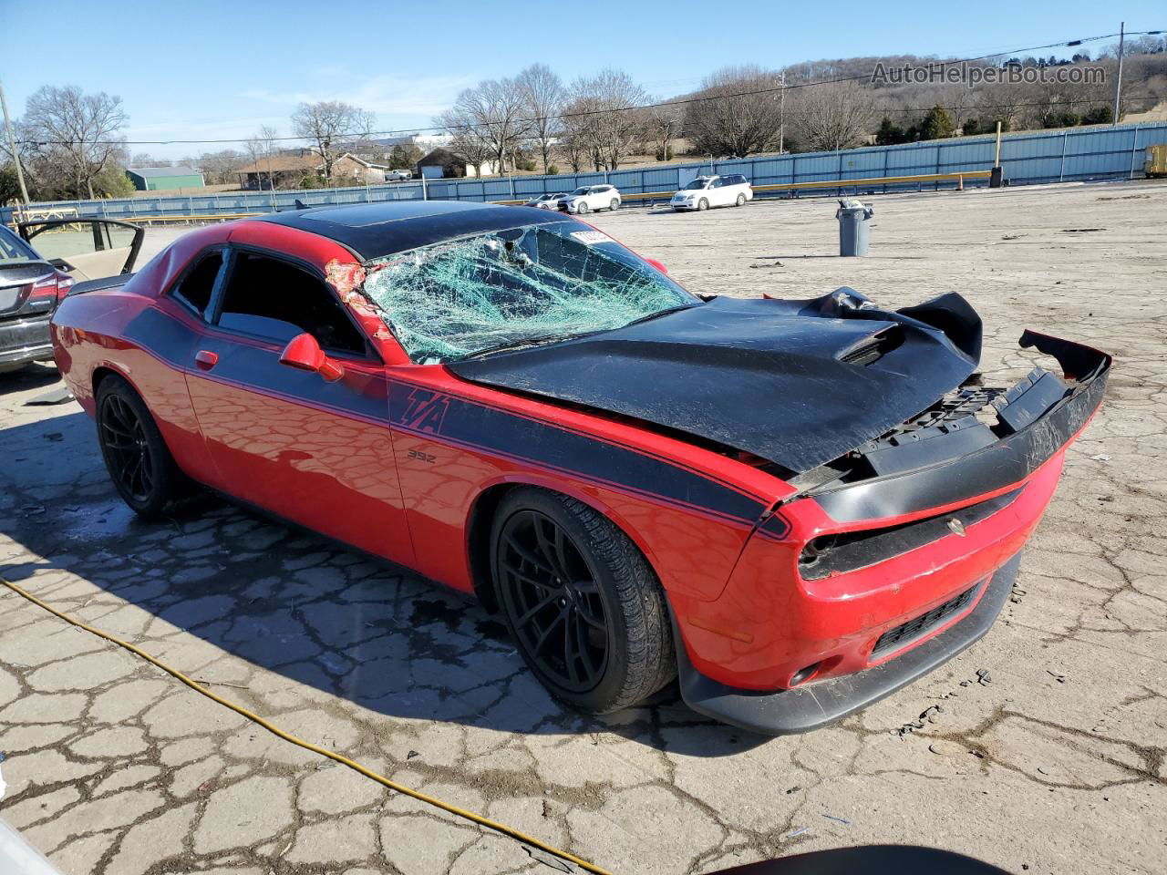 2017 Dodge Challenger R/t 392 Red vin: 2C3CDZFJXHH625992