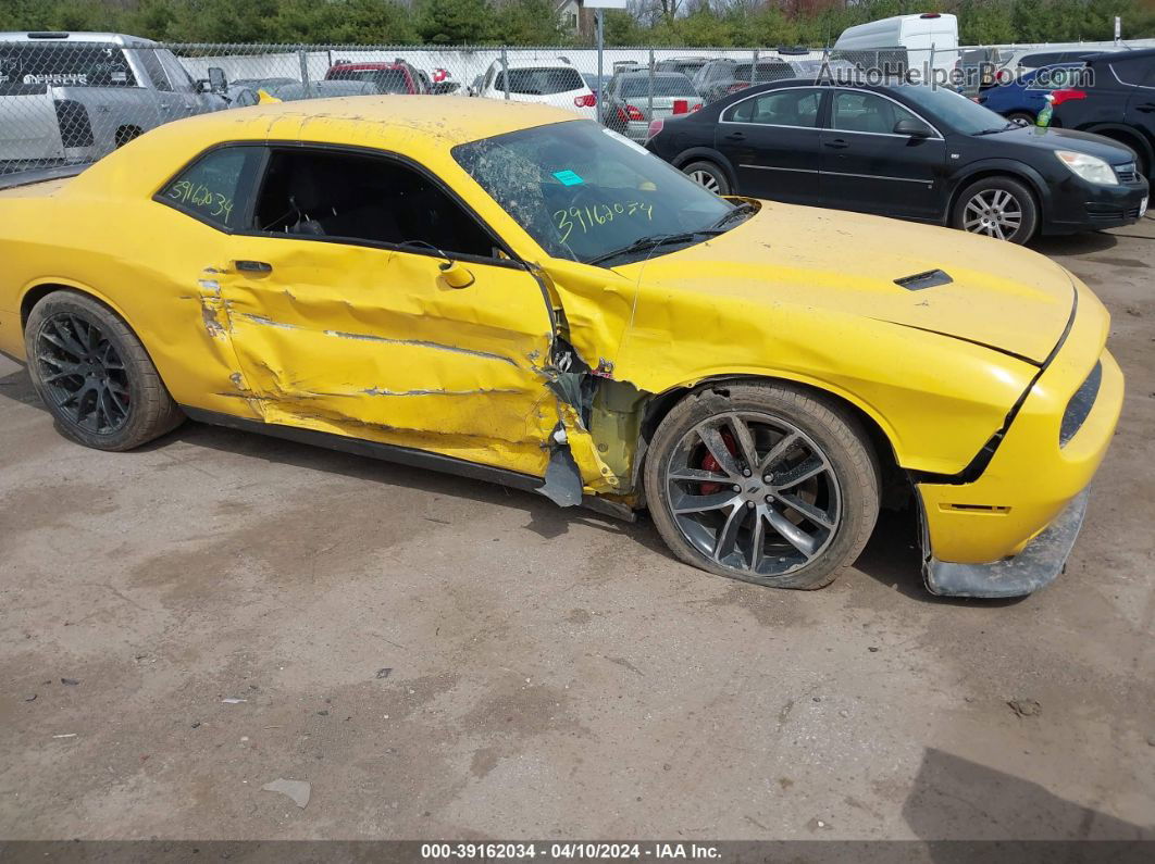 2017 Dodge Challenger R/t Scat Pack Yellow vin: 2C3CDZFJXHH655848