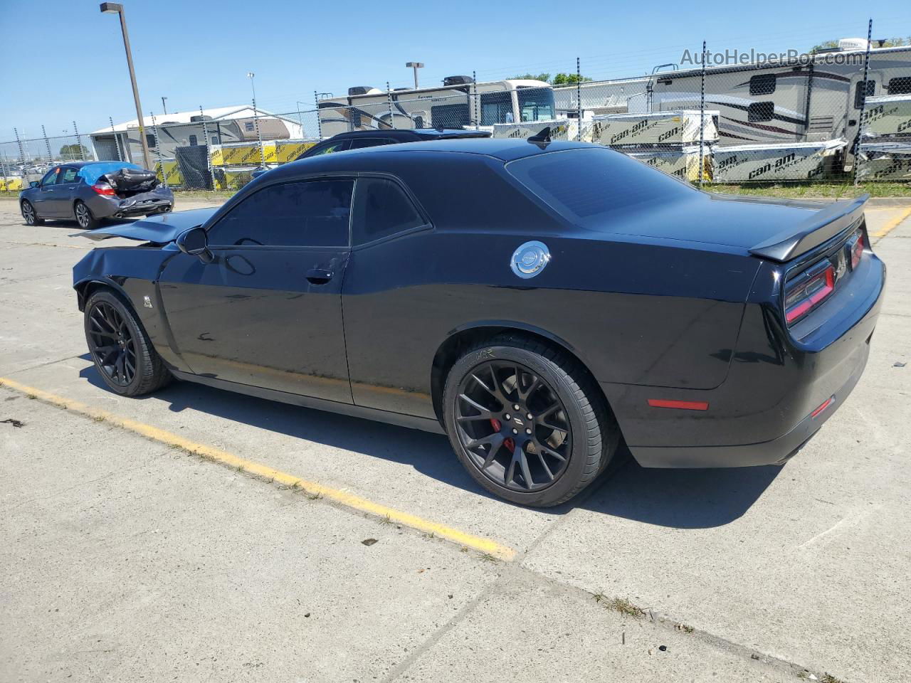 2018 Dodge Challenger R/t 392 Black vin: 2C3CDZFJXJH223427