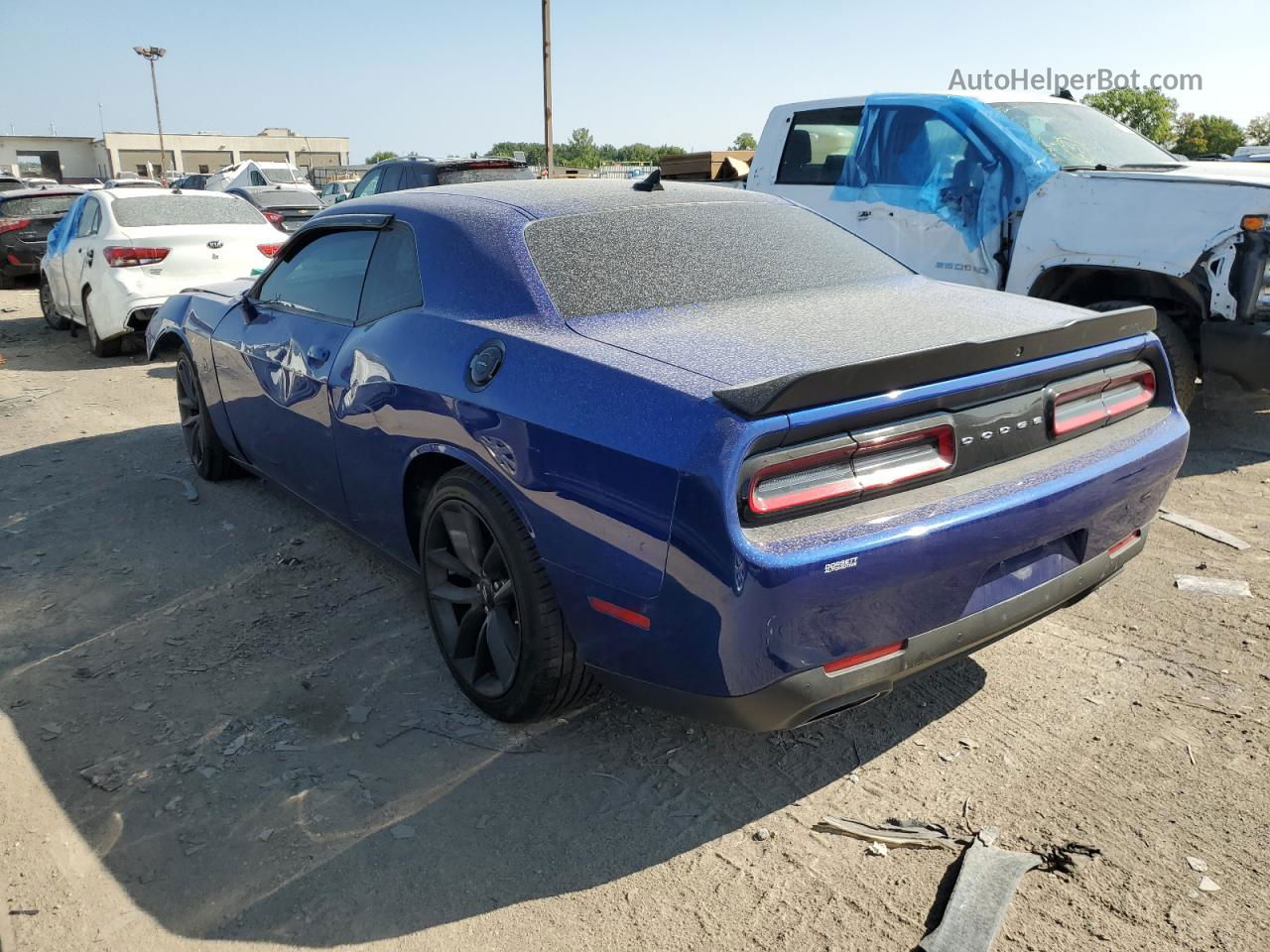 2018 Dodge Challenger R/t 392 Blue vin: 2C3CDZFJXJH326170