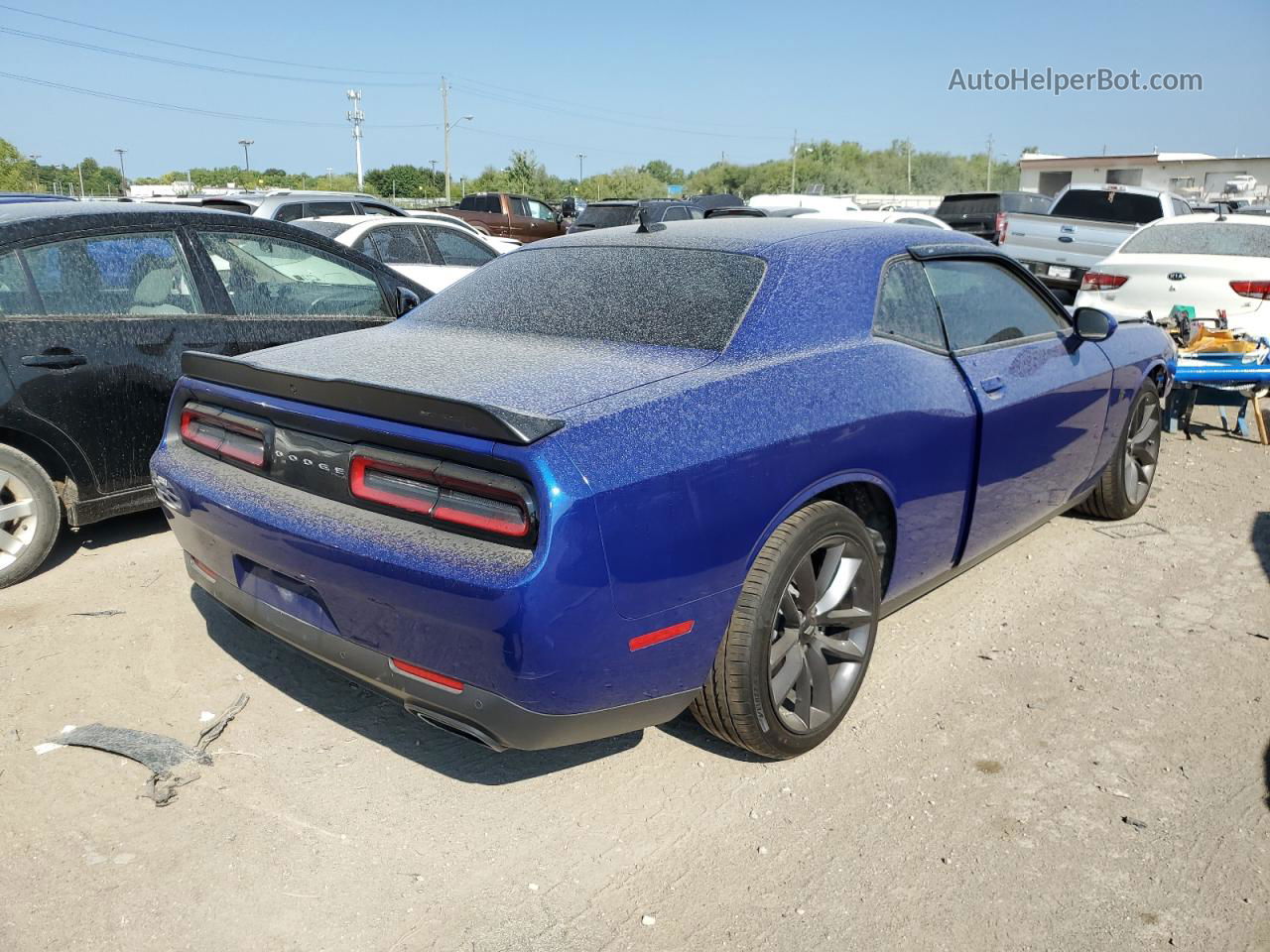 2018 Dodge Challenger R/t 392 Blue vin: 2C3CDZFJXJH326170