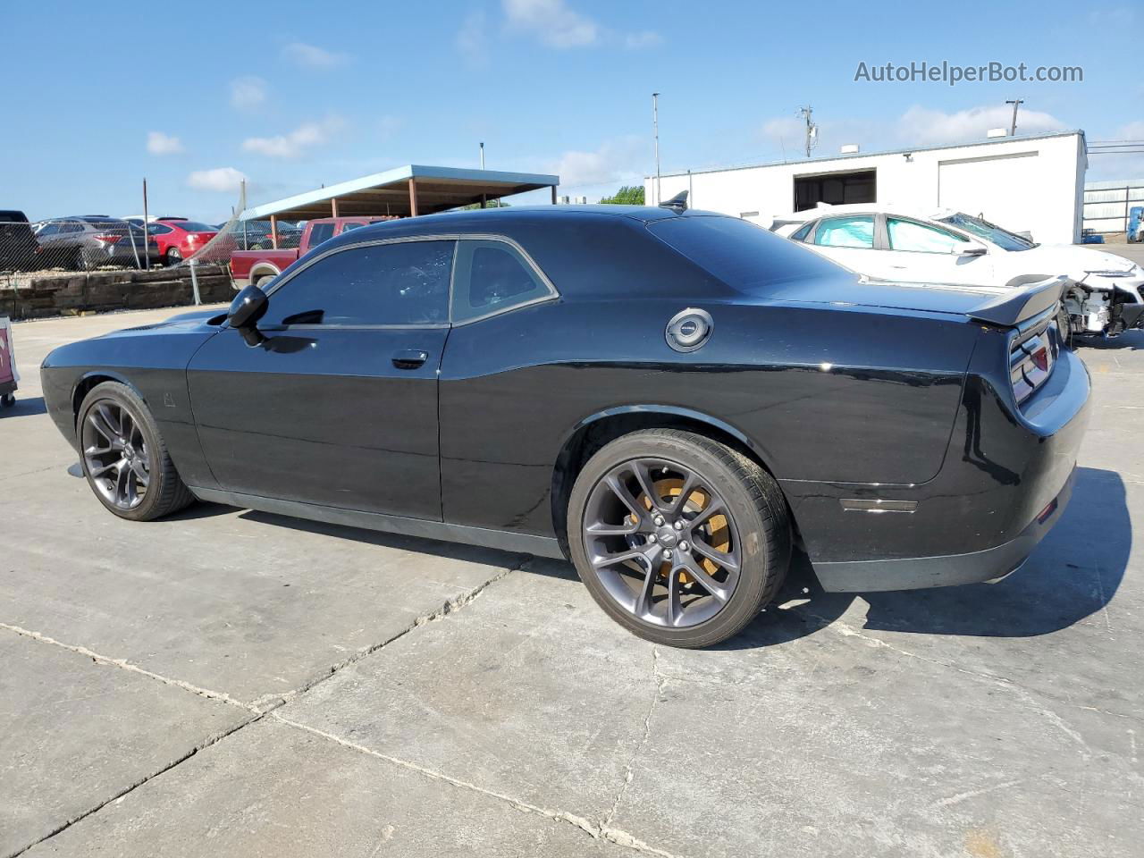 2022 Dodge Challenger R/t Scat Pack Black vin: 2C3CDZFJXNH196347