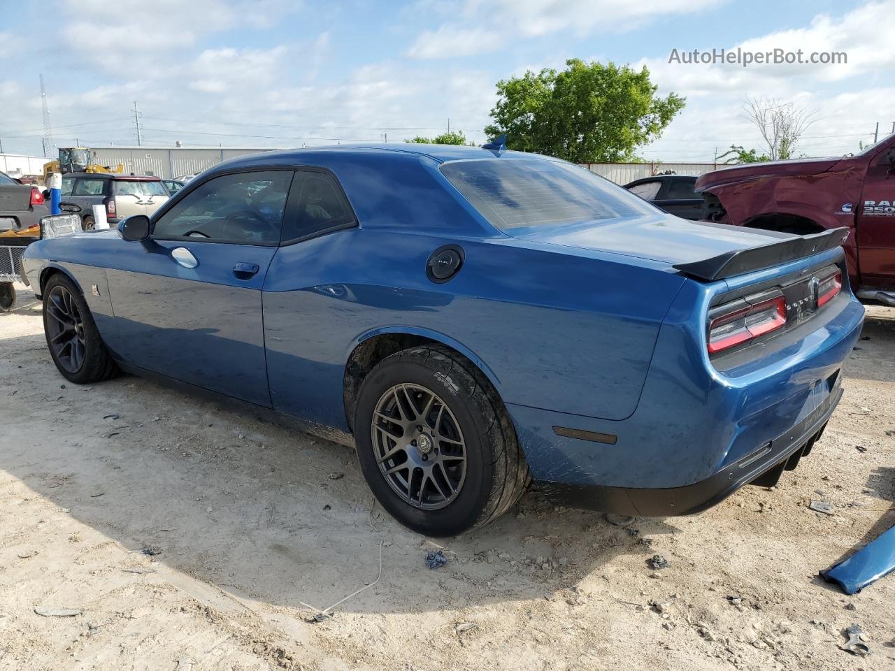 2023 Dodge Challenger R/t Scat Pack Blue vin: 2C3CDZFJXPH526538