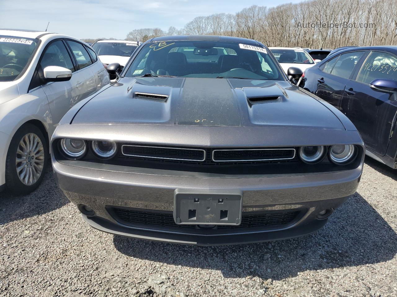 2017 Dodge Challenger Gt Gray vin: 2C3CDZGG0HH556068