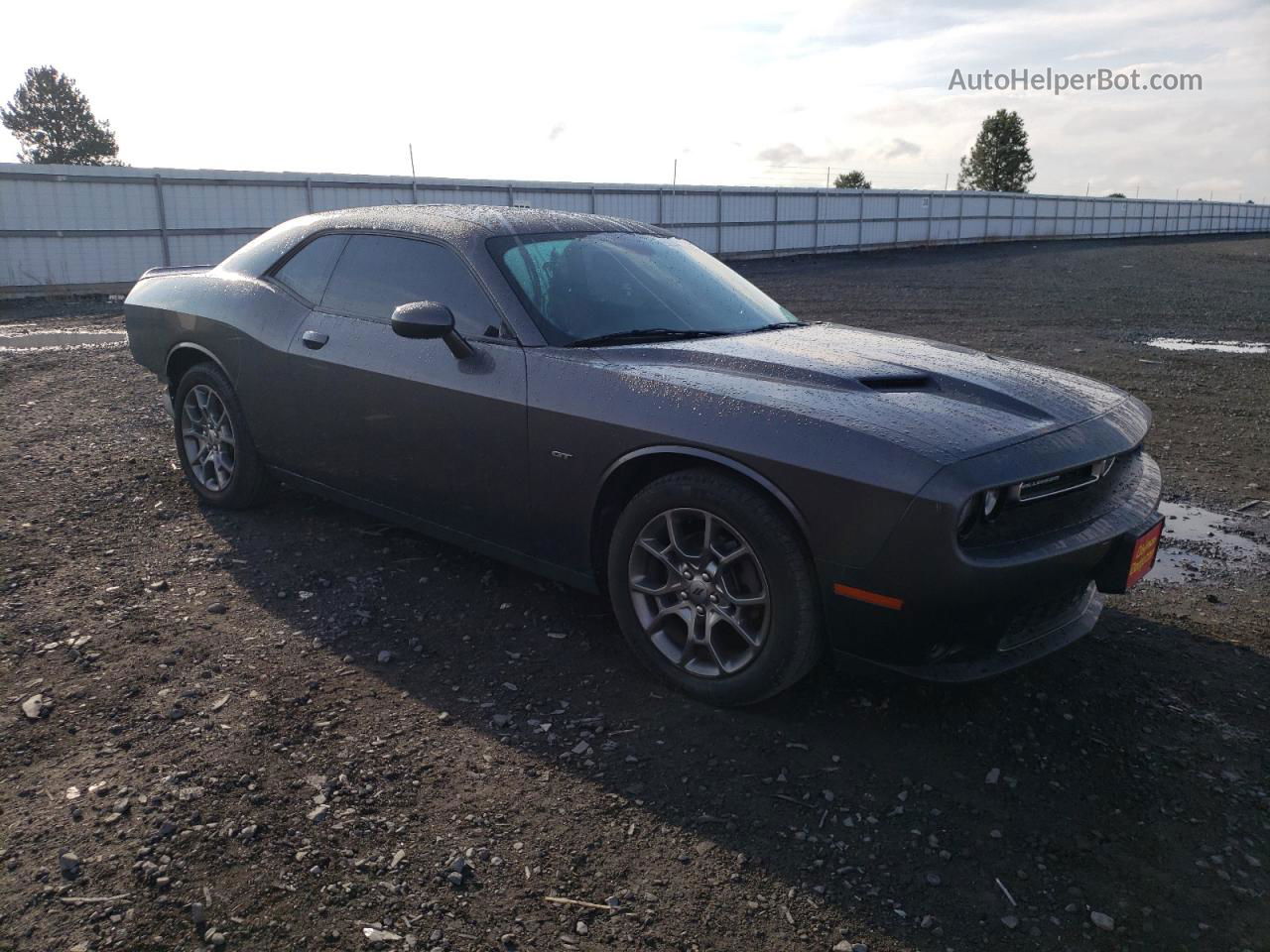 2017 Dodge Challenger Gt Charcoal vin: 2C3CDZGG0HH634140