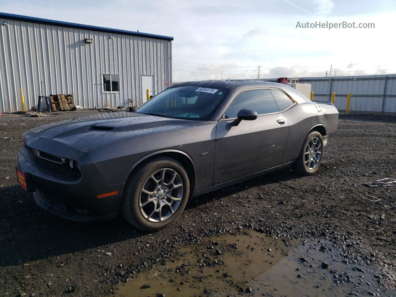 2017 Dodge Challenger Gt Charcoal vin: 2C3CDZGG0HH634140