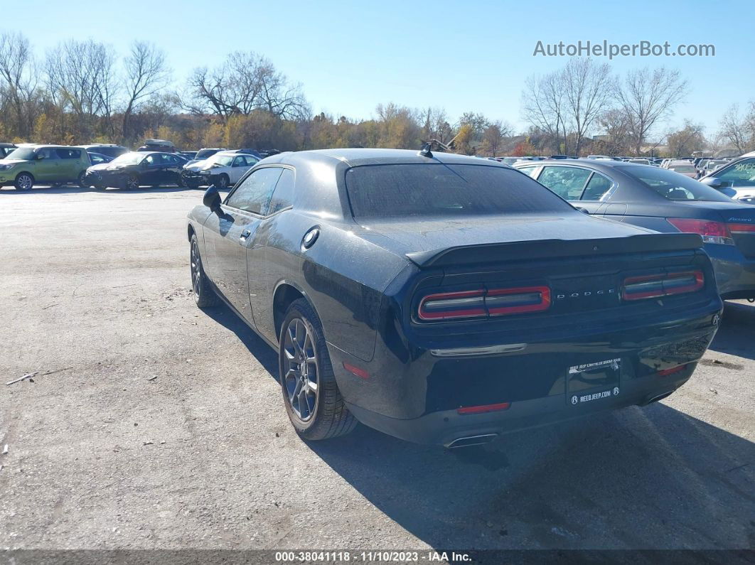 2018 Dodge Challenger Gt Awd Black vin: 2C3CDZGG0JH256567