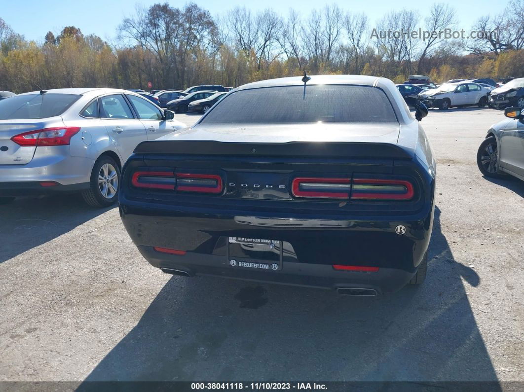 2018 Dodge Challenger Gt Awd Black vin: 2C3CDZGG0JH256567