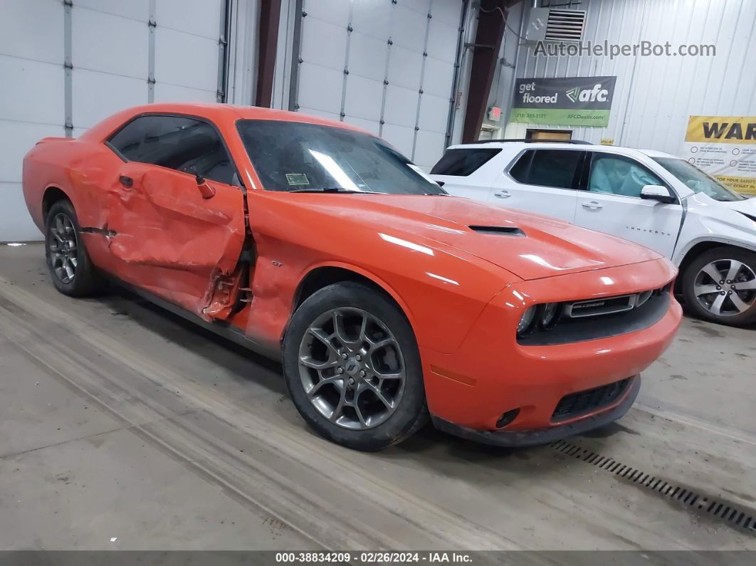 2017 Dodge Challenger Gt Orange vin: 2C3CDZGG1HH574756