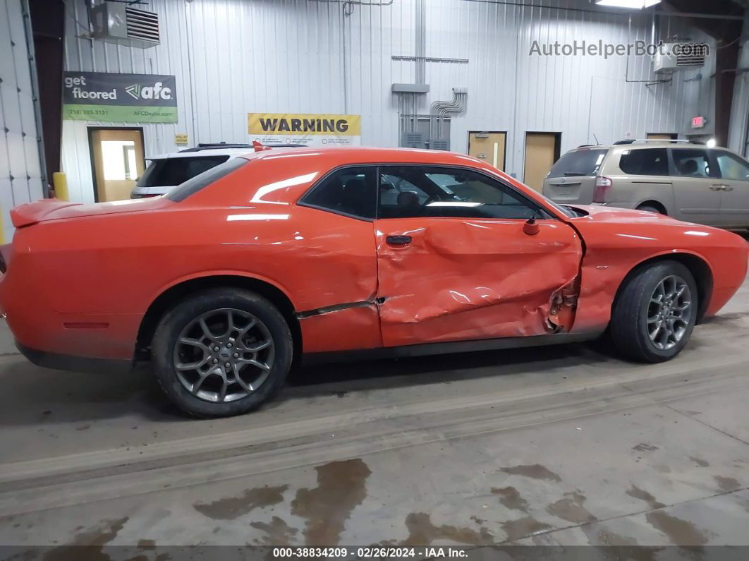 2017 Dodge Challenger Gt Orange vin: 2C3CDZGG1HH574756