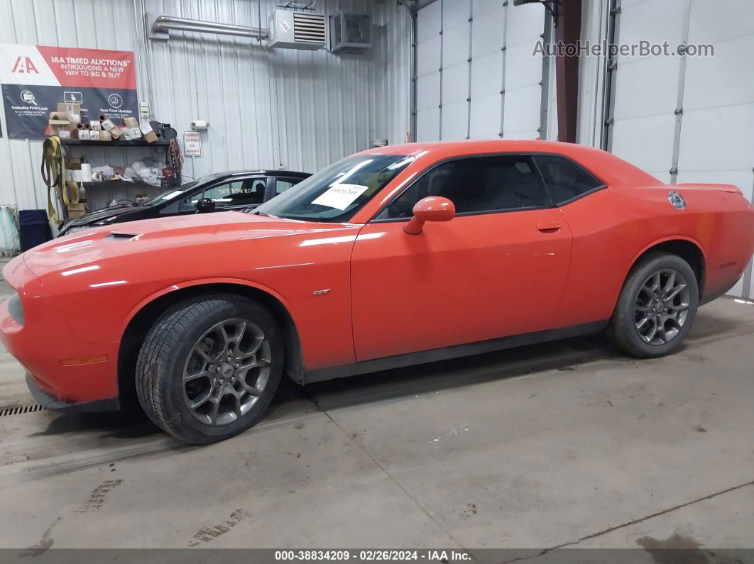 2017 Dodge Challenger Gt Orange vin: 2C3CDZGG1HH574756