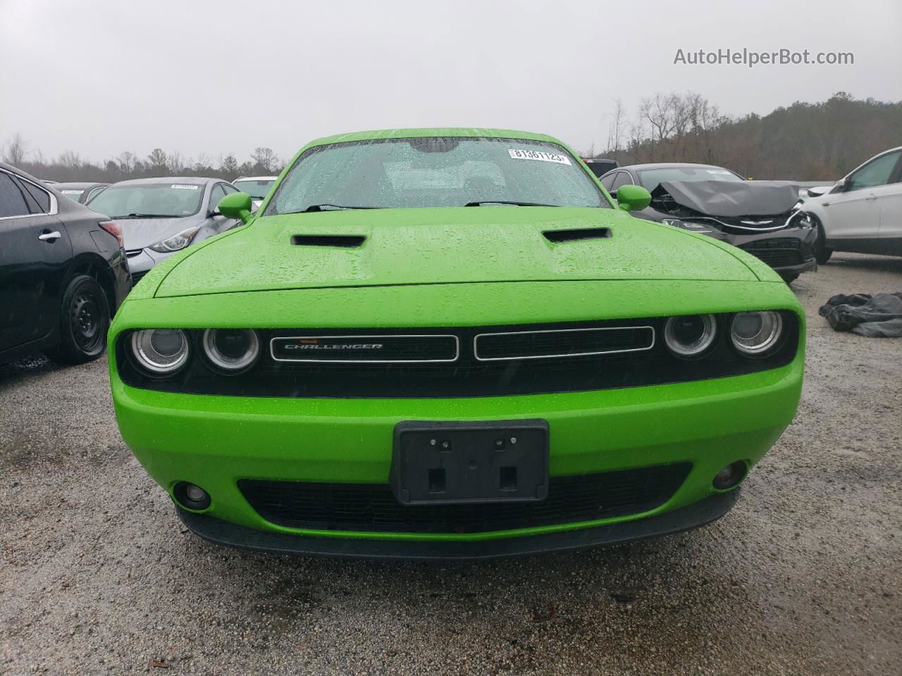 2017 Dodge Challenger Gt Green vin: 2C3CDZGG1HH595025