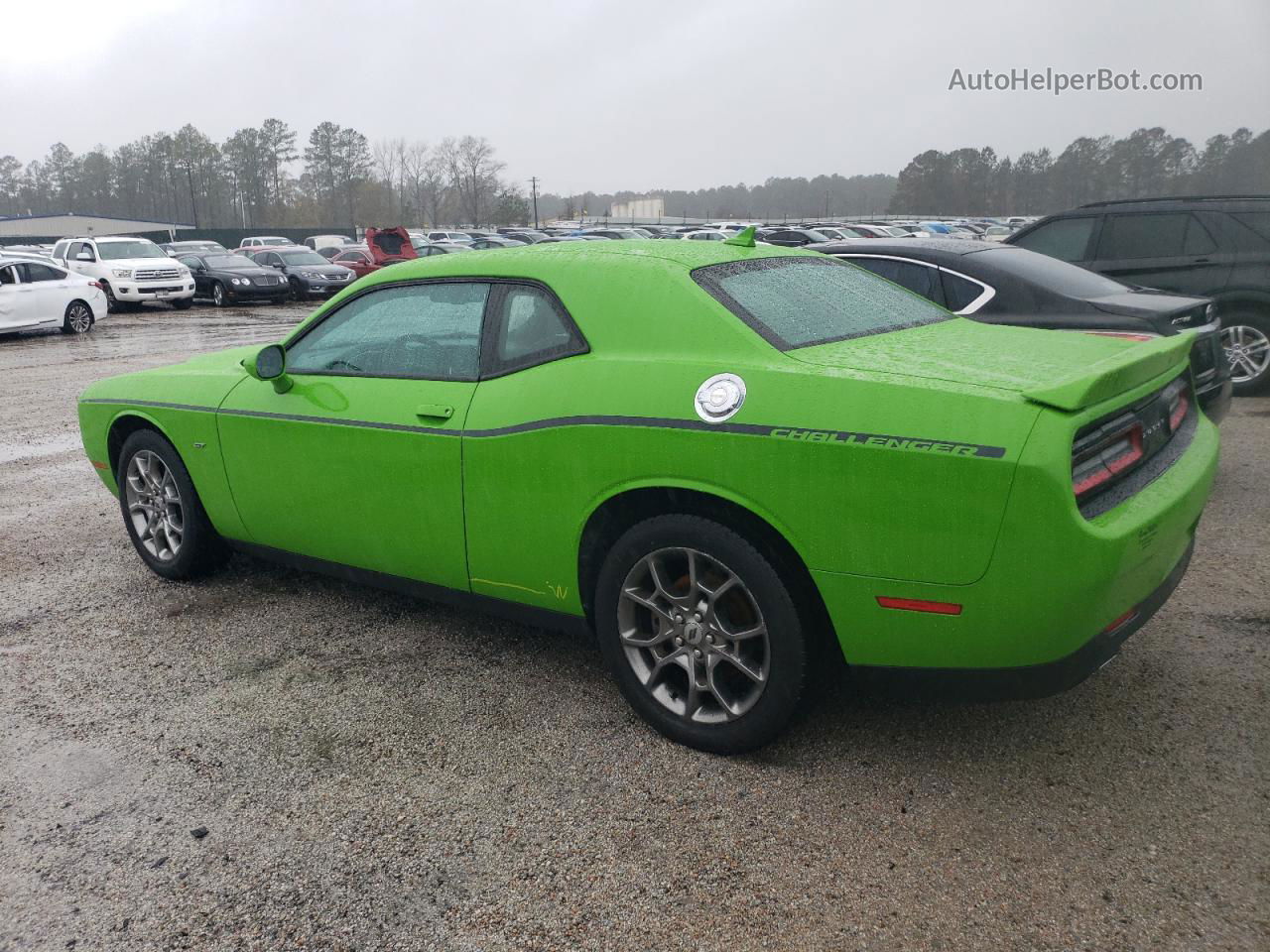 2017 Dodge Challenger Gt Green vin: 2C3CDZGG1HH595025