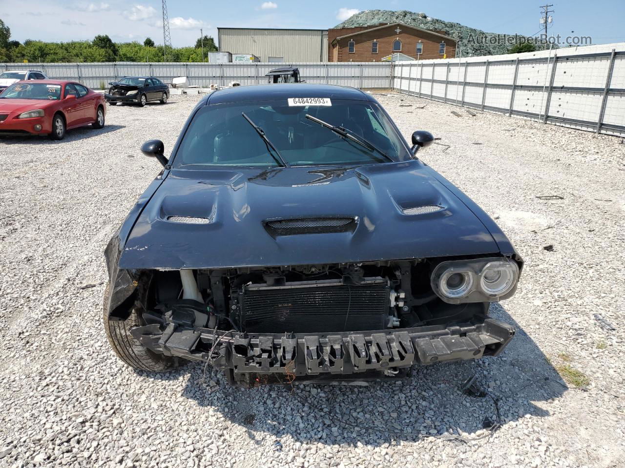 2018 Dodge Challenger Gt Black vin: 2C3CDZGG2JH205362