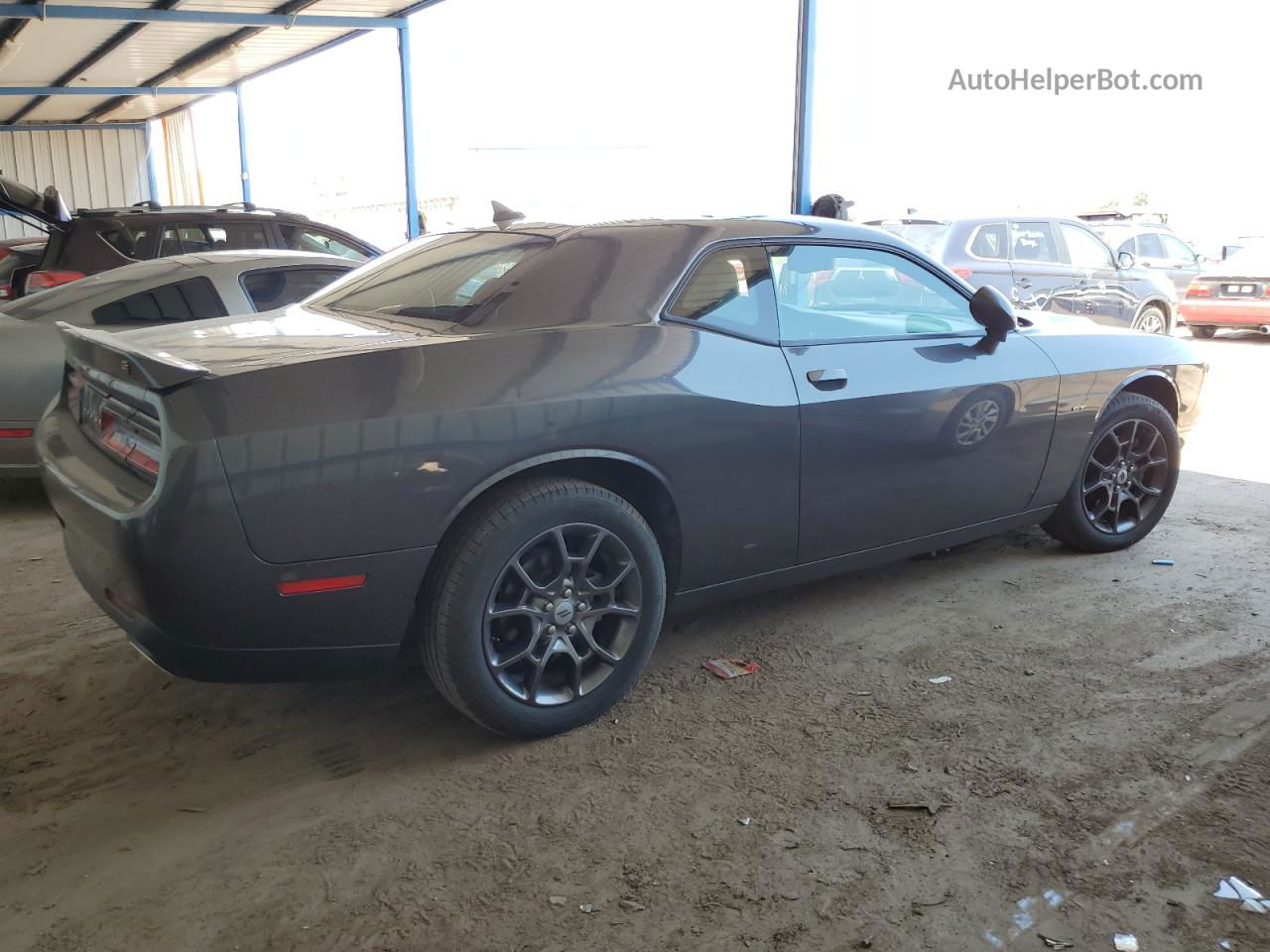 2018 Dodge Challenger Gt Угольный vin: 2C3CDZGG2JH256800