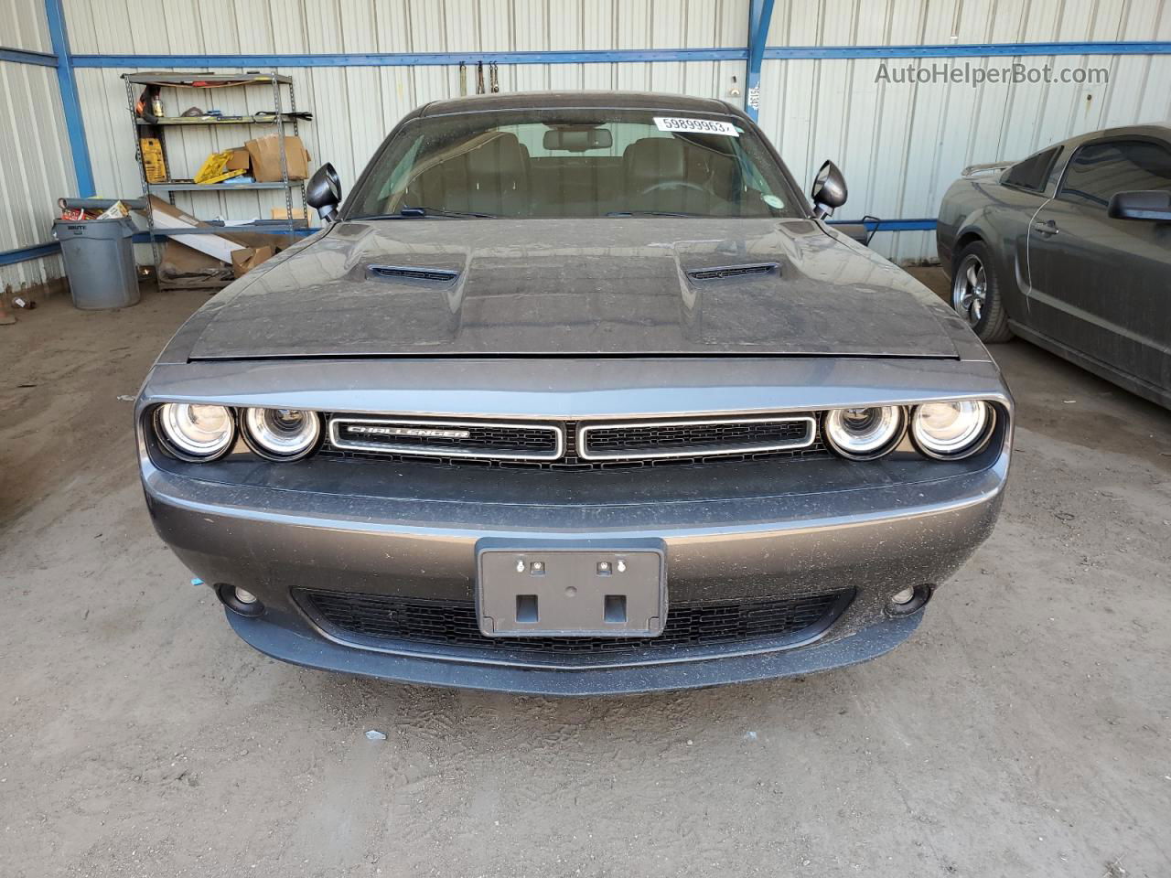 2018 Dodge Challenger Gt Угольный vin: 2C3CDZGG2JH256800