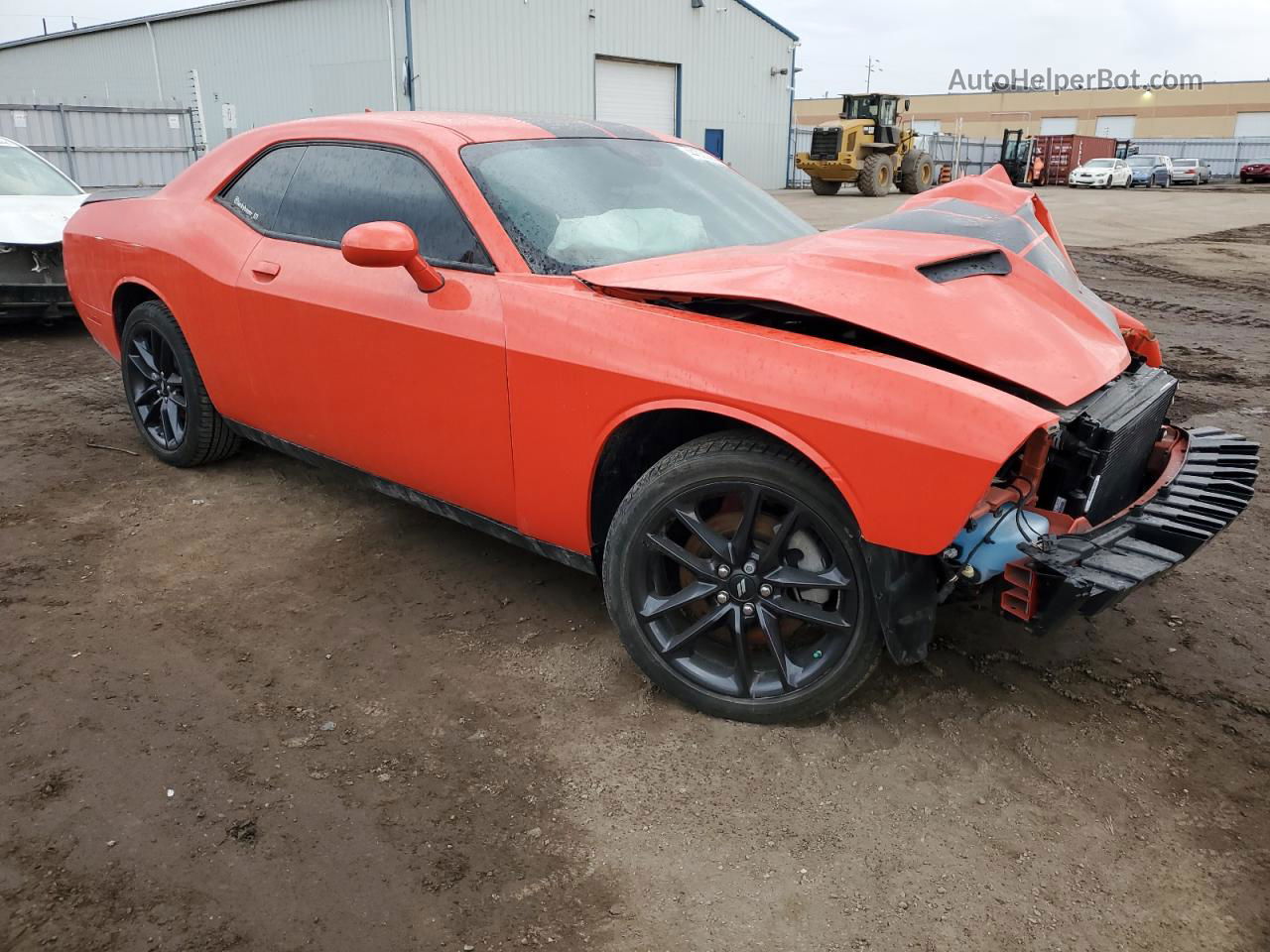 2022 Dodge Challenger Sxt Red vin: 2C3CDZGG2NH103548