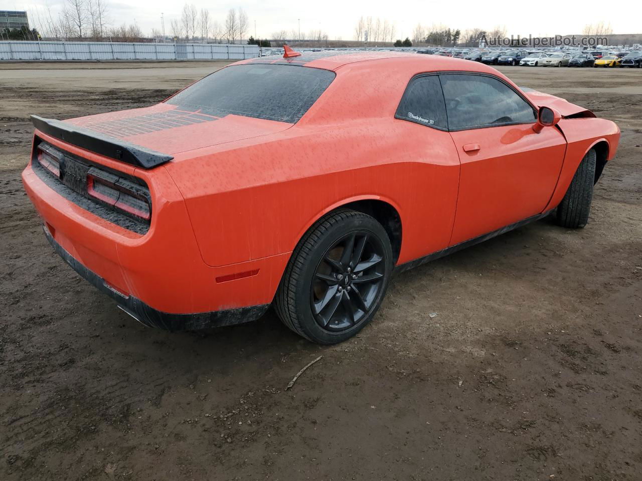 2022 Dodge Challenger Sxt Red vin: 2C3CDZGG2NH103548