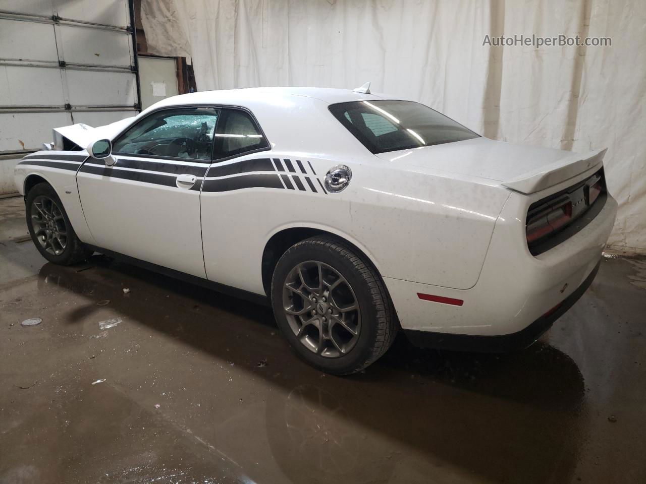 2017 Dodge Challenger Gt White vin: 2C3CDZGG3HH584950