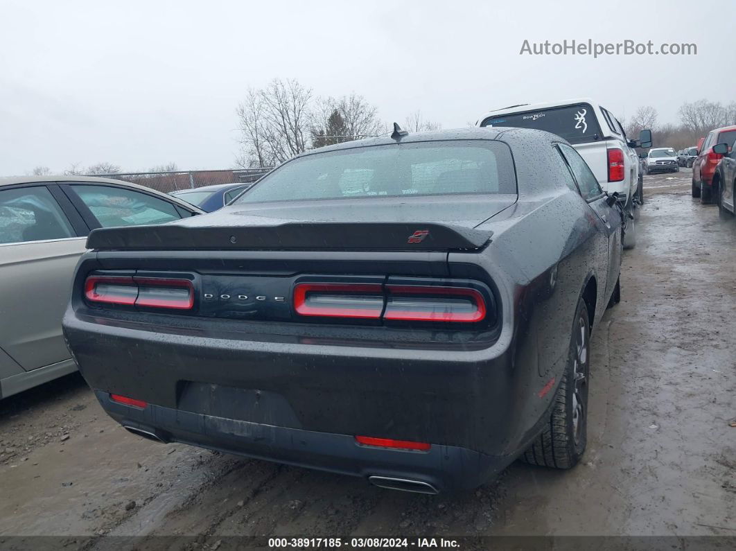 2018 Dodge Challenger Gt Awd Gray vin: 2C3CDZGG3JH155636