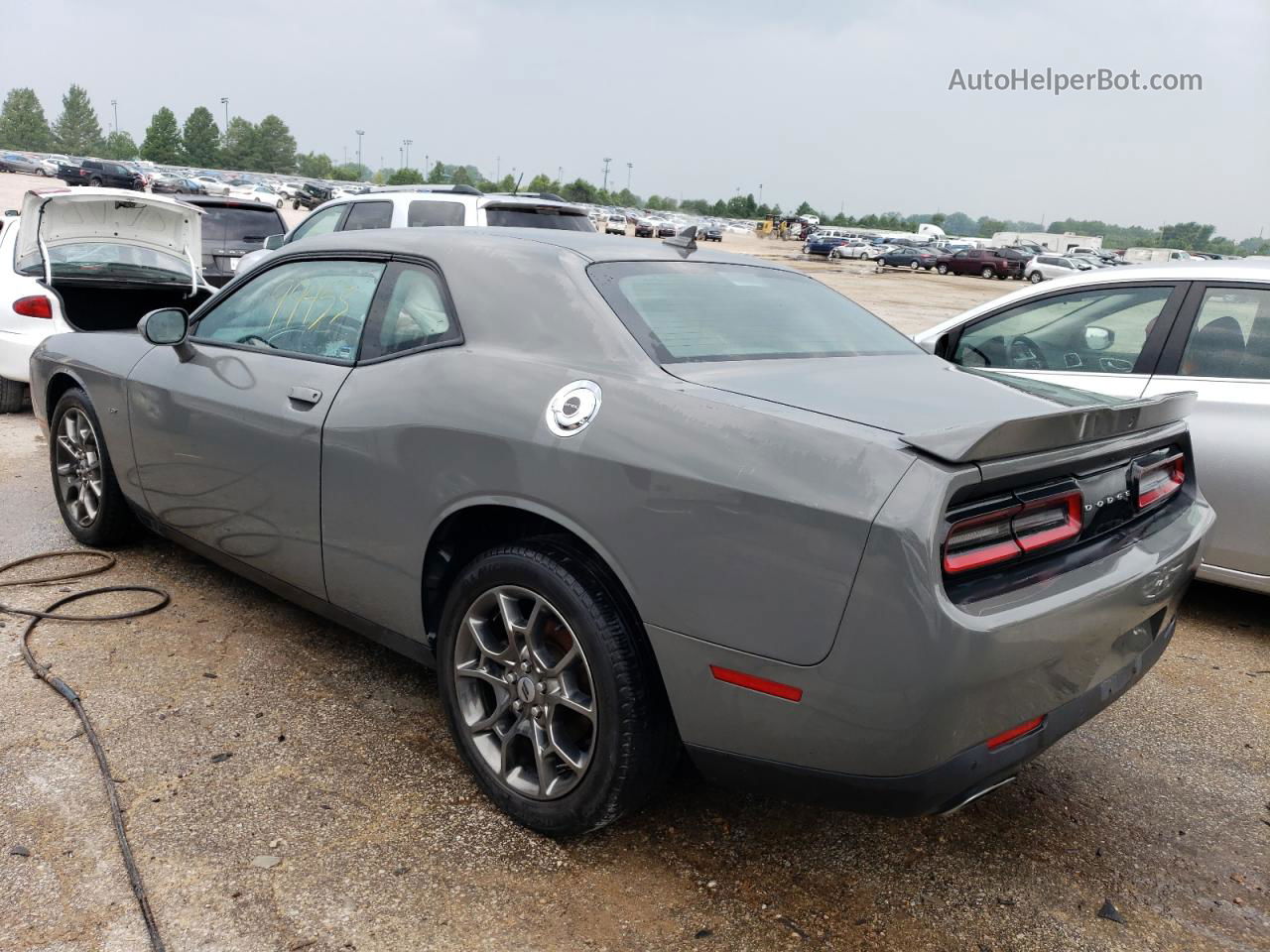 2017 Dodge Challenger Gt Gray vin: 2C3CDZGG4HH555800