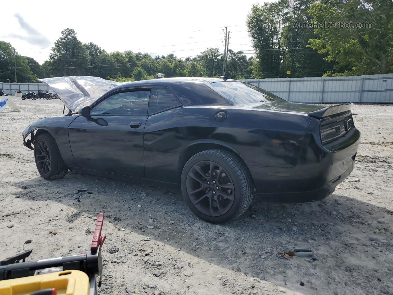 2017 Dodge Challenger Gt Black vin: 2C3CDZGG4HH595004