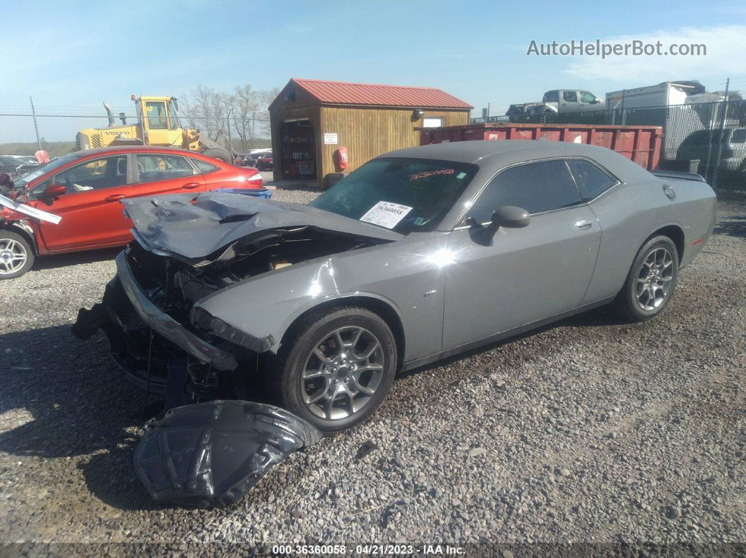 2017 Dodge Challenger Gt Gray vin: 2C3CDZGG4HH601710