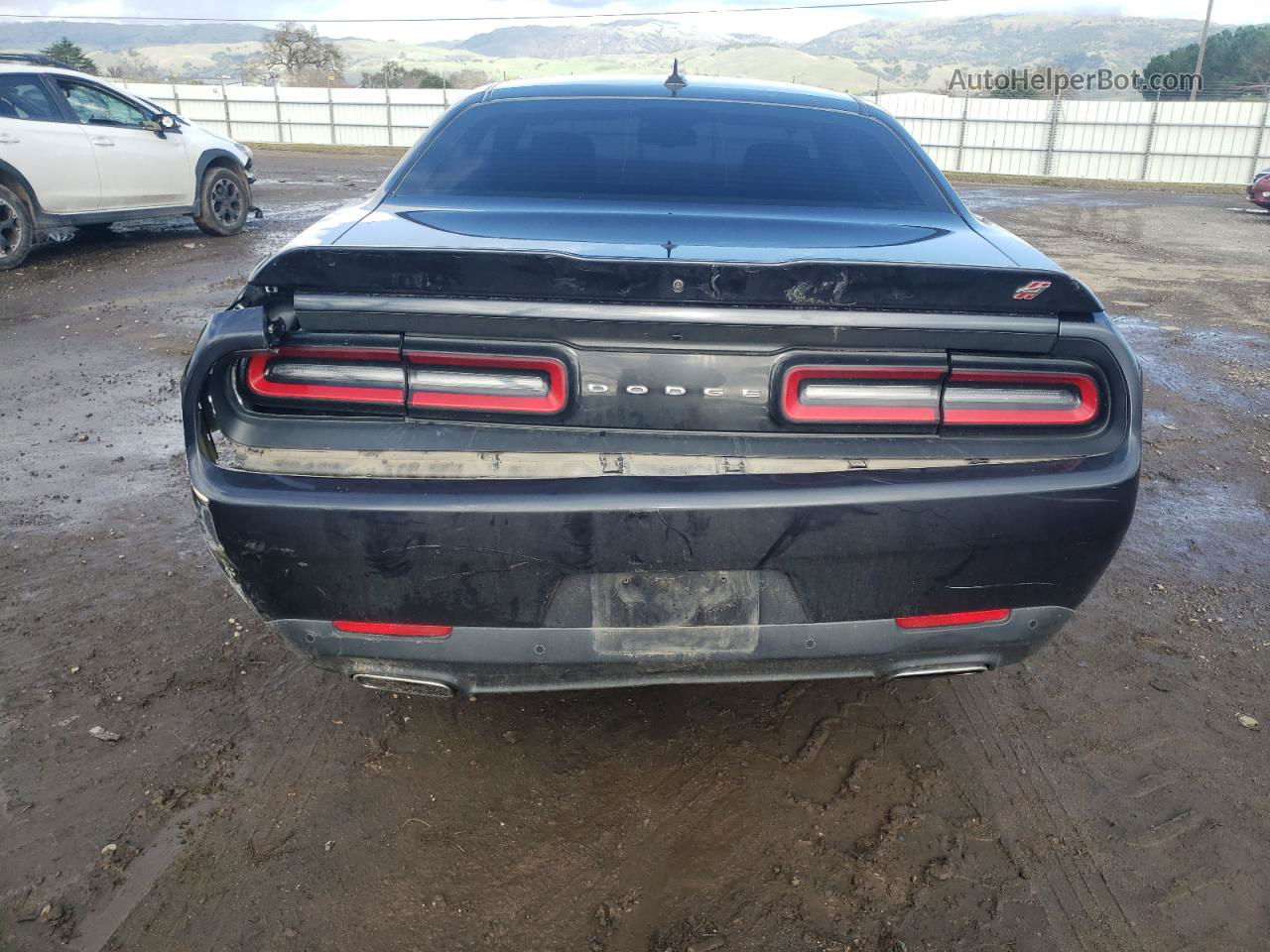 2017 Dodge Challenger Gt Black vin: 2C3CDZGG4HH605045