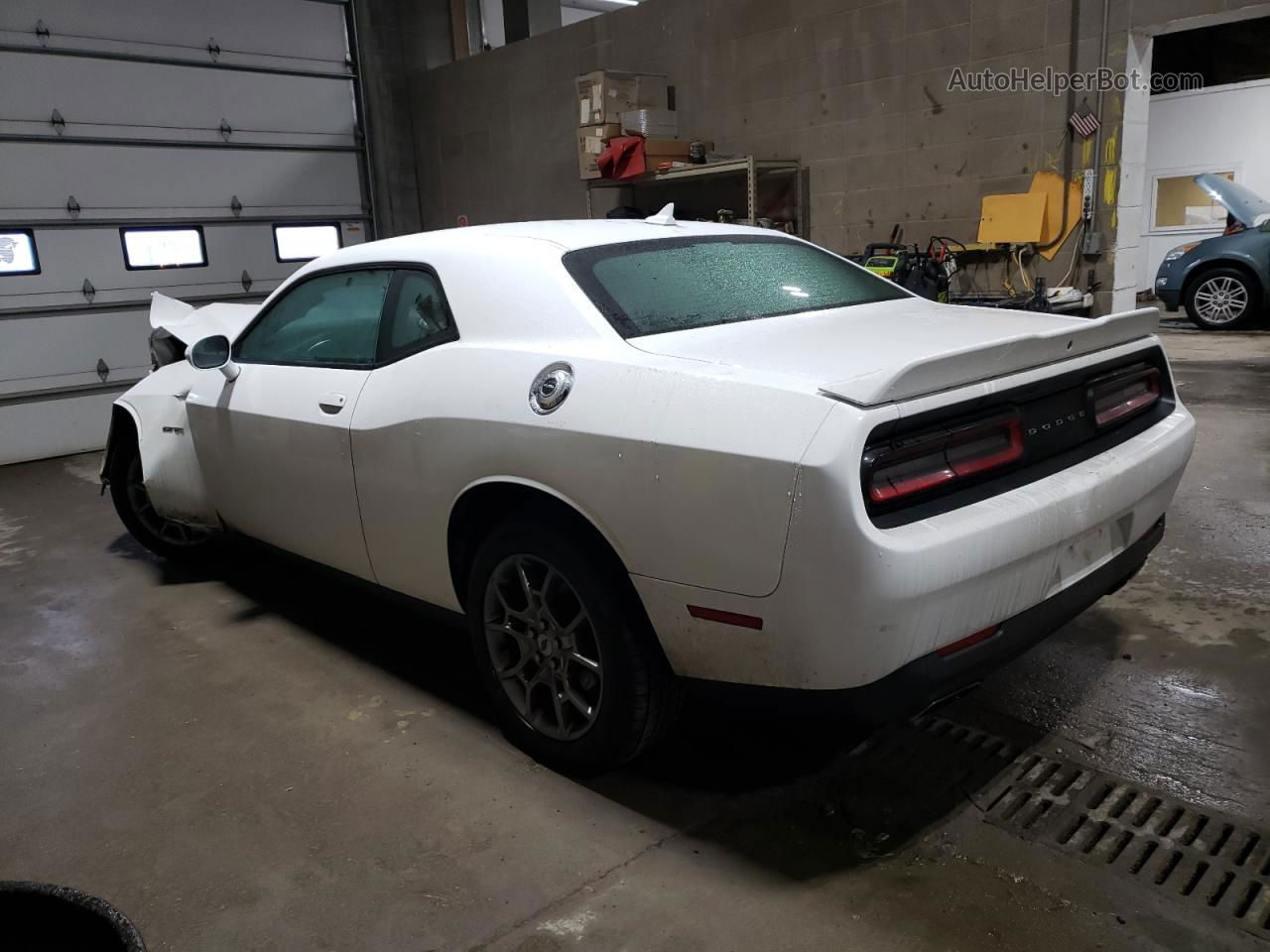 2017 Dodge Challenger Gt White vin: 2C3CDZGG4HH641415