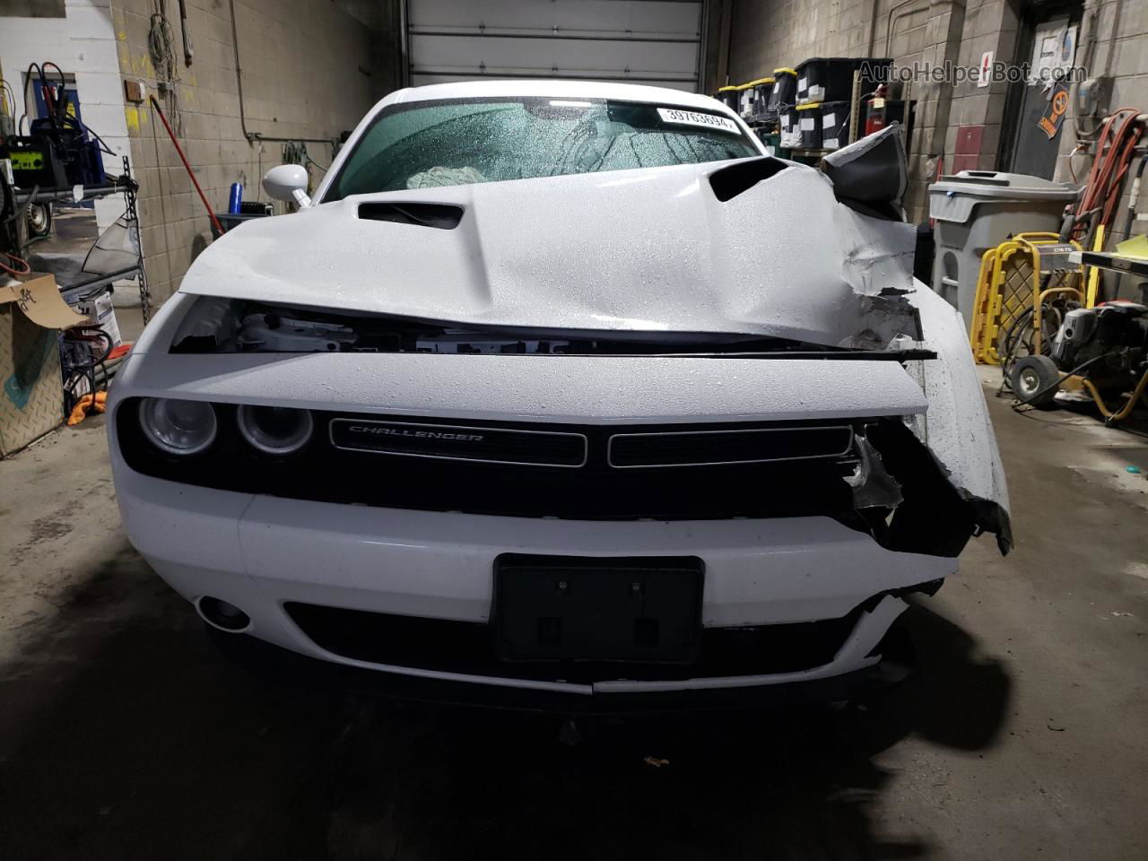 2017 Dodge Challenger Gt White vin: 2C3CDZGG4HH641415