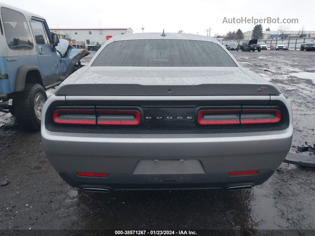 2018 Dodge Challenger Gt Awd Silver vin: 2C3CDZGG4JH172638