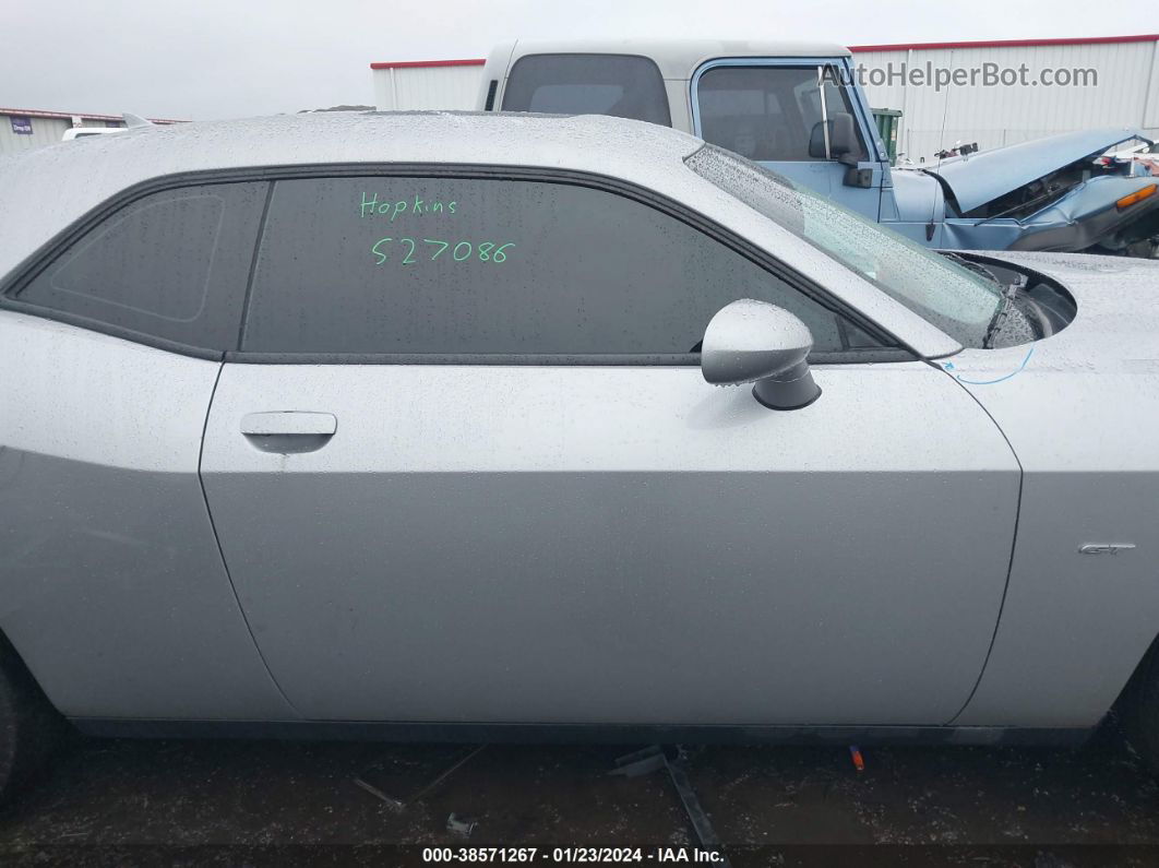 2018 Dodge Challenger Gt Awd Silver vin: 2C3CDZGG4JH172638