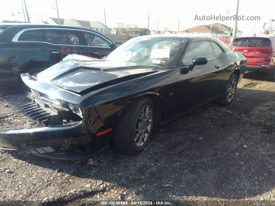 2017 Dodge Challenger Gt Черный vin: 2C3CDZGG5HH555630