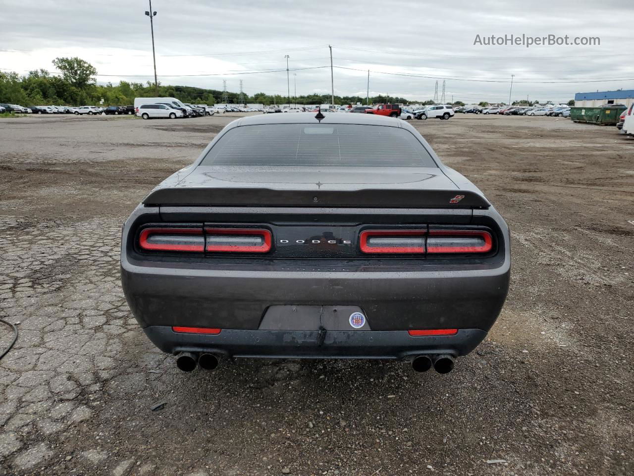 2018 Dodge Challenger Gt Серый vin: 2C3CDZGG5JH192851