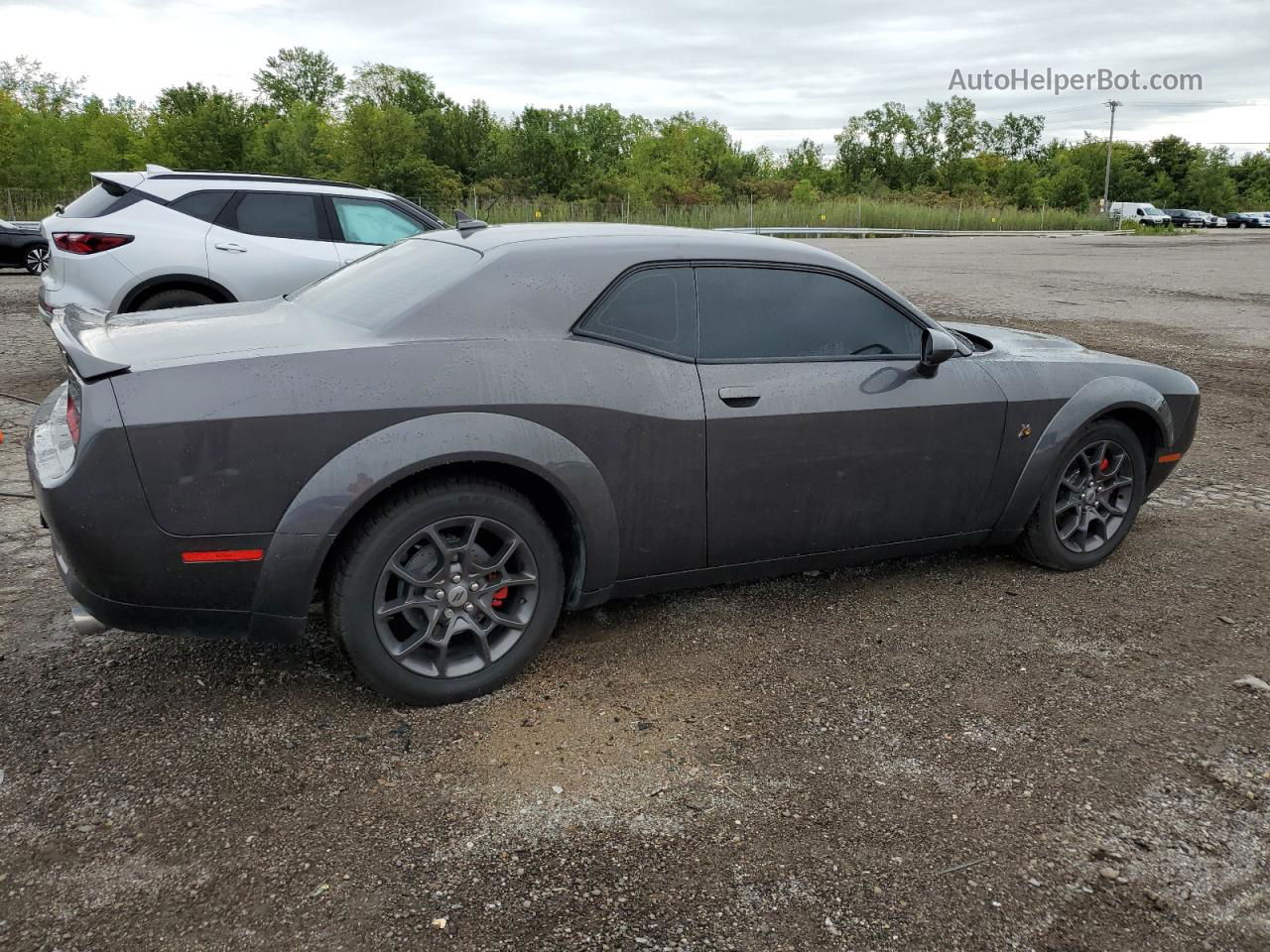 2018 Dodge Challenger Gt Серый vin: 2C3CDZGG5JH192851