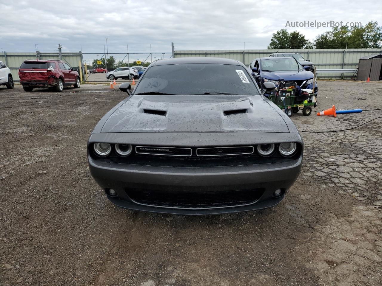 2018 Dodge Challenger Gt Серый vin: 2C3CDZGG5JH192851