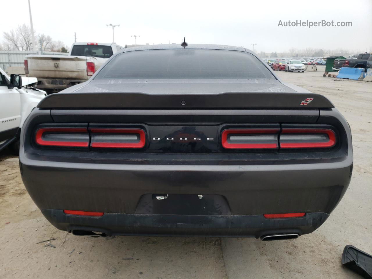 2018 Dodge Challenger Gt Gray vin: 2C3CDZGG5JH256838