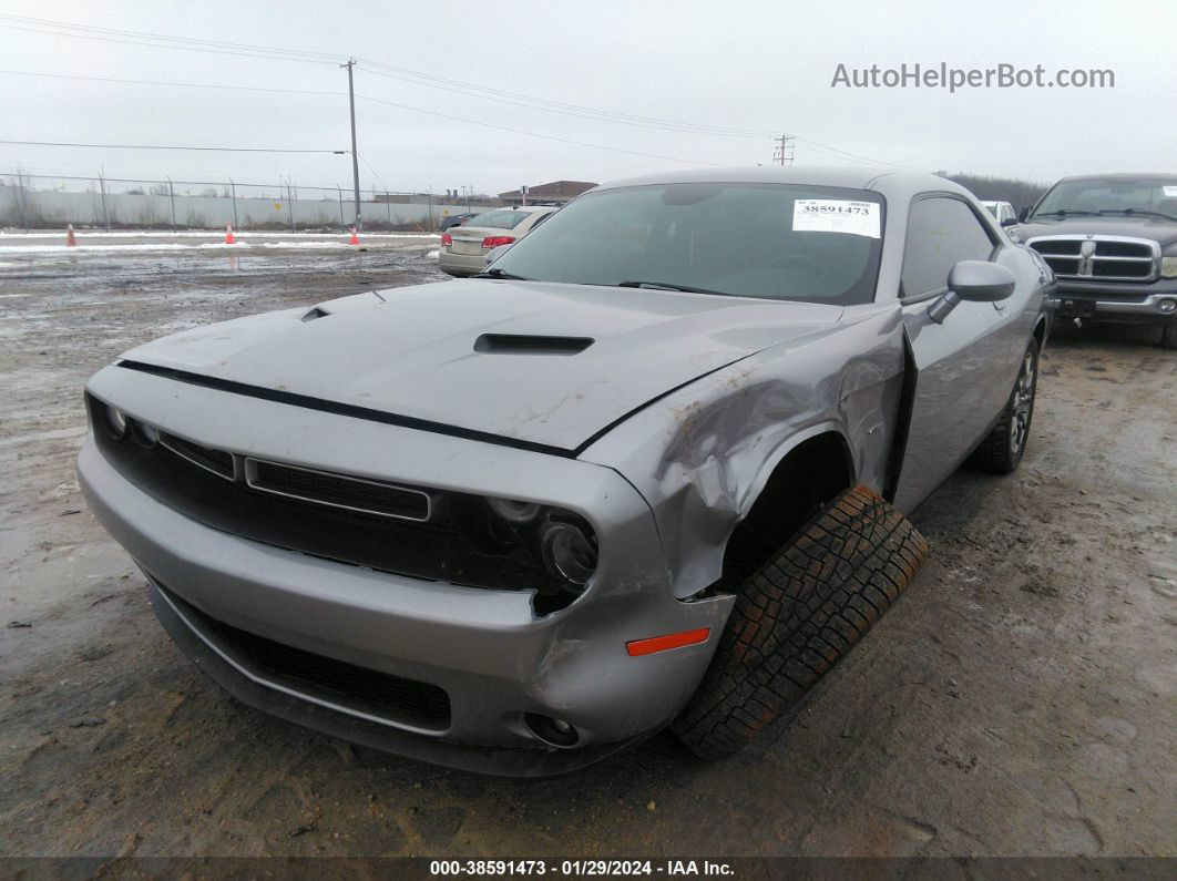 2017 Dodge Challenger Gt Silver vin: 2C3CDZGG6HH619903