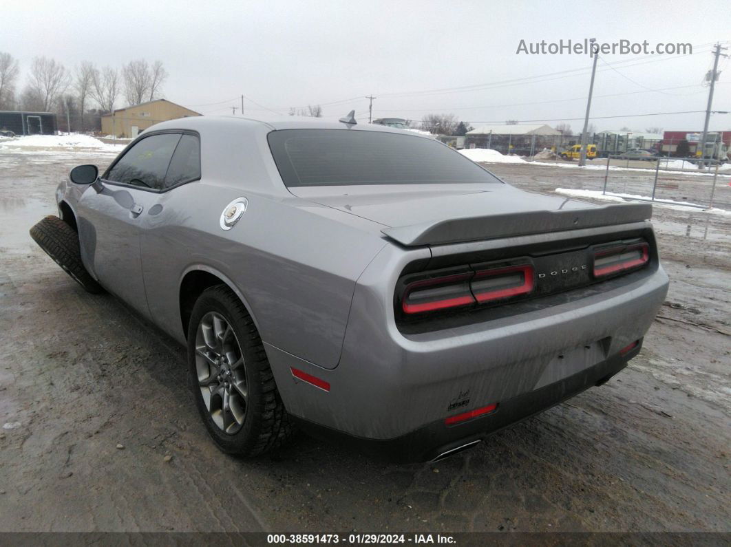 2017 Dodge Challenger Gt Silver vin: 2C3CDZGG6HH619903