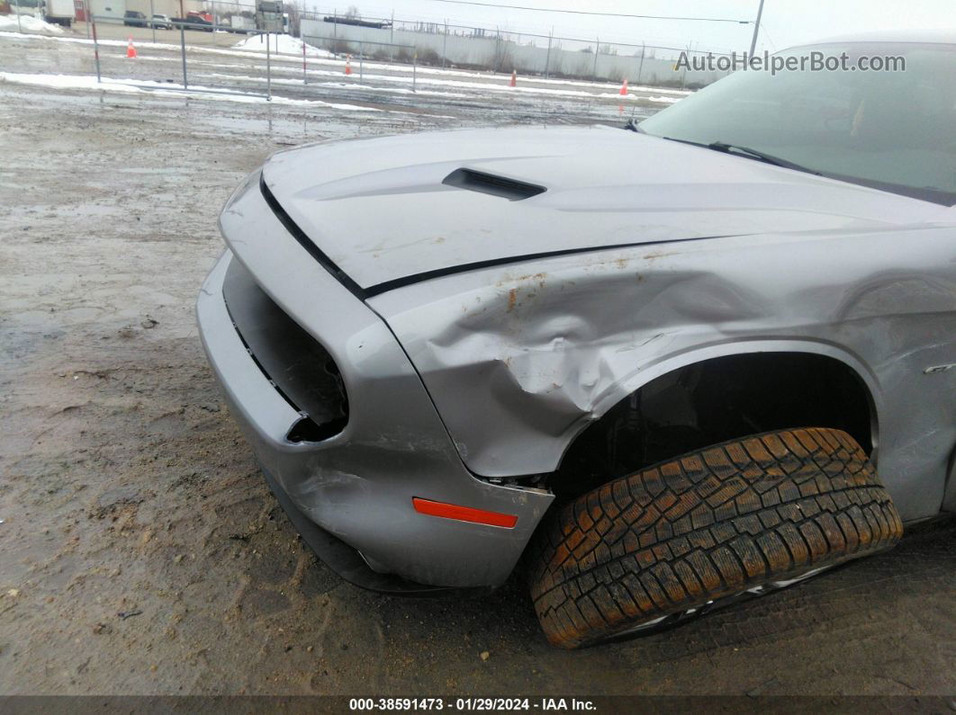 2017 Dodge Challenger Gt Silver vin: 2C3CDZGG6HH619903