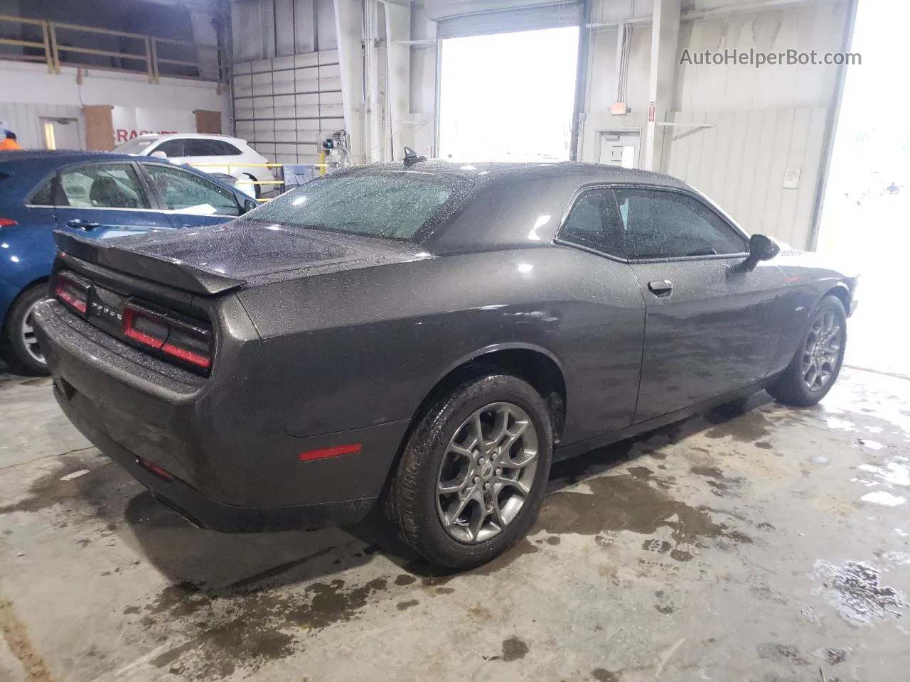 2017 Dodge Challenger Gt Серый vin: 2C3CDZGG6HH641089